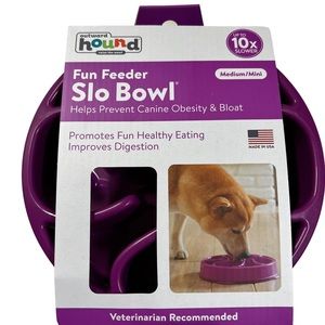 Medium Slo Bowl Dog Bowl